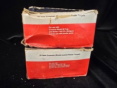 Crosman Break-A-Part Plastic Targets Lot (2 Boxes) Model 40 Trap 1100 CO2