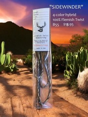 B55 Flemish Twist Bowstrings – 16 Strand – Hybrid – “SIDEWINDER” – Choose Length