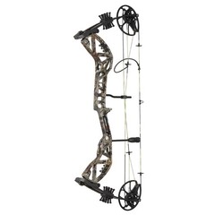 RH Compound Bow 30-70lbs 75% Let off & Carbon Arrows for Archery Hunting Shoot