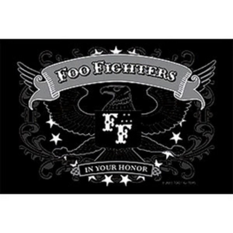 Foo Fighters – Sticker – Eagle Honor Logo [4.5 x 3 inches] – Licensed New