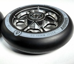 ROGUE Pro Stunt Scooter Wheels, Gummy 110mm x 24mm, 88A – Black/Black (2 Wheels)