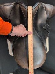 Schleese «Jes Elite» Dressage Saddle-17.5″ Dark Brown