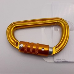 Petzl Triact Lock Lightweight D Shape Carabiner For Climbing And Mountaineering