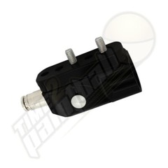 Inception Designs EZ ON/OFF ASA w/ Adjustable T-slot Rail Combo – Matte Black