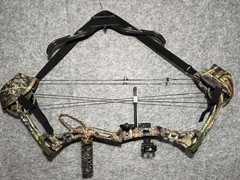 Bear Charge Left Handed Compound Bow With Airport Security Lockable Hard Case