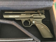 Limited Edition Webley & Scott Tempest Centennial Air Gun Pistol .22 – Scarce