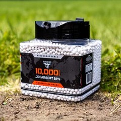 Biodegradable Airsoft 6mm/.20g BBs – 10,000 Count