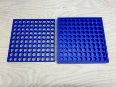 Utley Sort – Brass Sorter – sorting .380 from 9mm – SMALL Blue