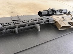 KRYTAC TRIDENT MK2 SPR With Mock Suppressor 11.1v Lipo Airsoft Gun & Extras