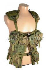 USGI Military Tactical LOAD BEARING VEST LBV Woodland Camo Vietnam Era EXCELLENT
