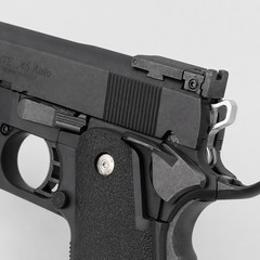 Airsoft 6mm GBB Full Al Alloy Metal Pistol Semi Auto w Extra Magazine Set
