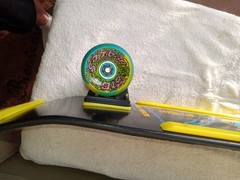2012 New Issue Powell Peralta Skull And Sword Black And Blue And Yellow…