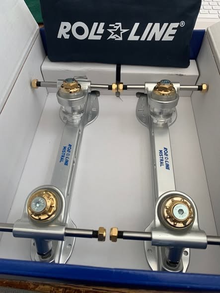 Roll Line Mistral Roller Skate Plates Size 180 – Made in Italy -NEW