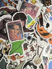 Lot of 50 Random Pop-Culture Sticker Assortment Surprise Decals FREE SHIPPING