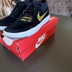 Nike Air Zoom Down Rock N7 Black Skateboarding Shoes Men’s US 11.5 Medium