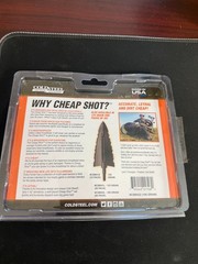 Pack of 10 Cold Steel Cheap Shot BH2 100 Grain CSBH2Z NOS