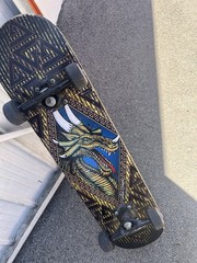 Powell Peralta Steve Caballero GOLDEN DRAGON Skateboard Trucks & Wheels BAN THIS
