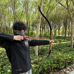 60″ Recurve Bow 50/60lbs ILF Takedown Bow RH Archery Hunting Shooting Practice