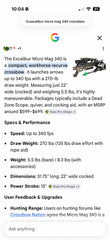 Excalibur Crossbows Micro MAG 340 Camo