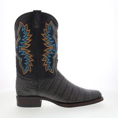 Dingo Trail Boss DI-108 Mens Black Extra Wide Leather Cowboy Western Boots