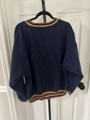 Miller’s United States Equestrian Team Sweatshirt Cardigan Men’s XL Vintage Navy