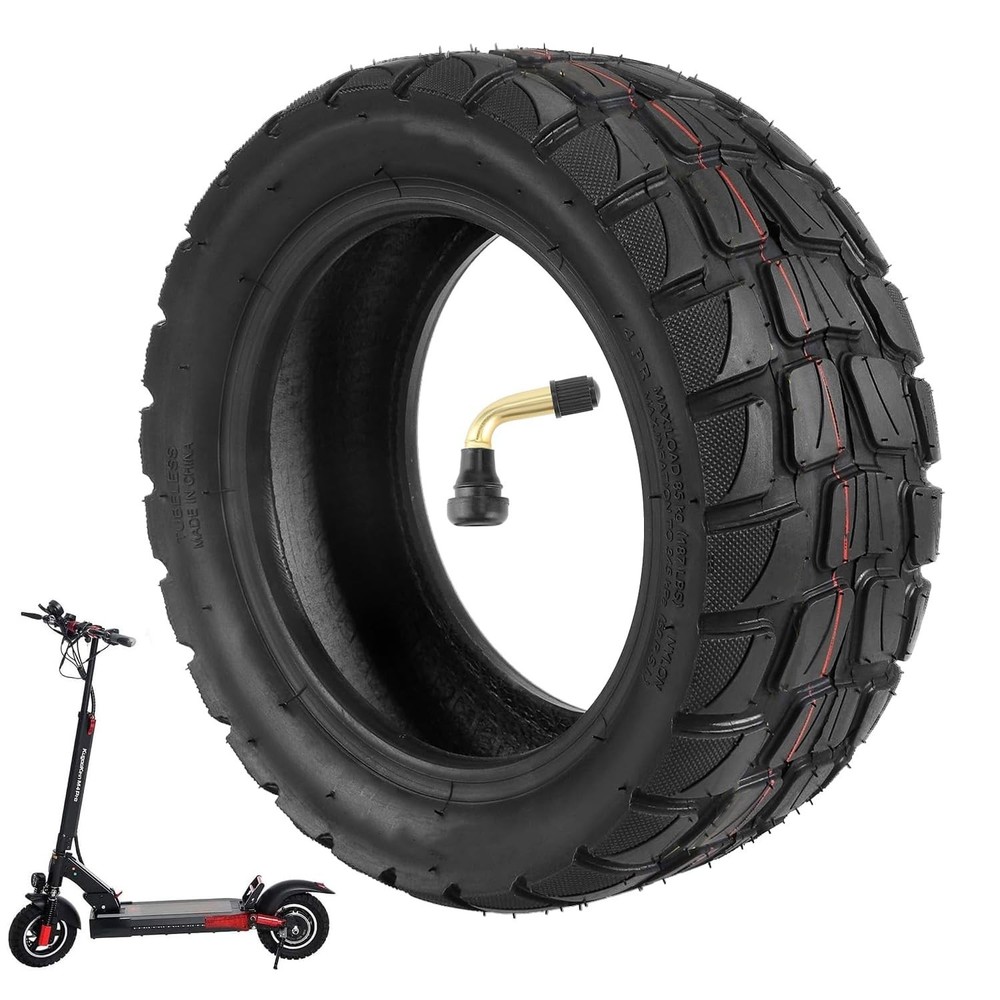 80/65-6 Off Road Tubeless Tire, 10×3 255×80 10 Inch Electric Scooter tire, Wi…