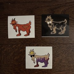 GOAT USA Sticker Mystery Pack ! 5 Stickers – No Duplicates! LOT OF 38, FREE SHIP