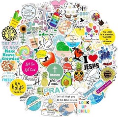 200Pcs Inspirational Christian Stickers for Vision Board Water Bottles Laptop…