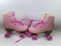 Impala Roller Skates Women’s size 9 Pink/ Tartan/ Lightly used, great condition