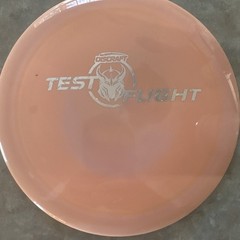 Discraft Terminator Test Flight Distance Driver Premium Pink /Peach 173-174g