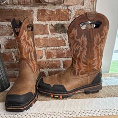 CODY JAMES MEN’S DECIMATOR WESTERN WORK BOOTS – NANO COMPOSITE TOE 8.5 D