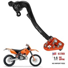CNC Motorcycle Rear Foot Brake Pedal Lever Unfolding 7075 Aluminum Alloy