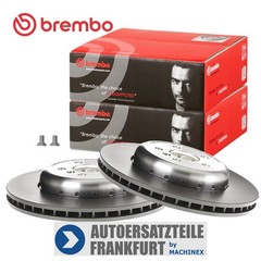2x BREMBO FRONT BRAKE DISCS BMW 3 / 5 / X3 X5 G20 / 21 G22 / 23 G30 / 31 G32 …