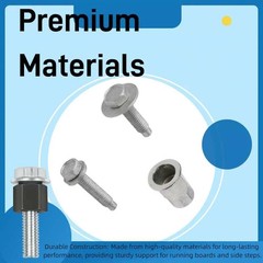 Sidestep Hardware Mounting Kit Compatible with Ram Running Boards Bracket