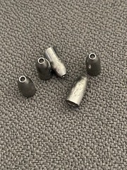 22 CAL 40 GRAIN DISH BASE .218″ SLUG / PELLETS FROM VARMINT KNOCKERS