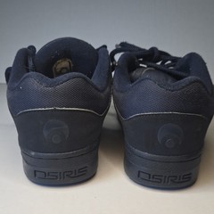 Osiris Daze Men’s Skateboarding Shoes Sneakers, Black, US 8.5 Medium Y2K Skater