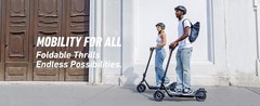 NIU KQi 100F Electric Scooter for Adult with Suspension 17MPH Top Speed K100F
