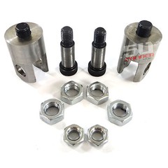 NEW Chromoly Tie Rod Ends Heavy Duty Kit + Warranty will fit Polaris RZR XP1000