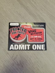 Vans Off The Wall Pro-tec Pool Party 2006 Tickets