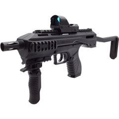 Umarex TAC .177 Cal Air Pistol Carbine w/ Axeon Red Dot, BB Jug & CO2 (2244824)