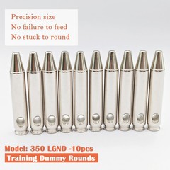 Bayattoo 350 LGND Steel Safety Practice Rounds .350 caliber, Silvery & Black