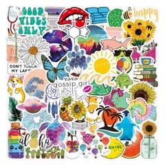 50 Pack of VSCO Stickers for Laptop/Water Bottle/Phone Case