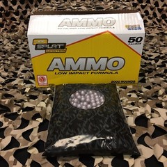 NEW JT Splatmaster 1000ct Low Impact Paintball Ammo – 50 Cal – Yellow Fill