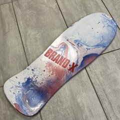 RARE Vintage BRAND X Original DedHed Skull SKATEBOARD SKATE DECK nos new