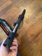 Tippmann US Army Carver One Paintball Gun + Precision Long Barrel Ninja CO2 Tank