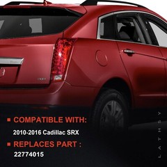 Tail Light Assembly Compatible with 2010-2016 Cadillac SRX Right Passenger Si…