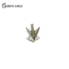 6/12pcs Stainless Steel Archery Arrows Broadheads ArrowHeads Hunting Points