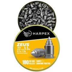 Harpex Zeus .22 (5.5mm) Cal Airgun pellets – Pointed Lead very sharp 19.7gr