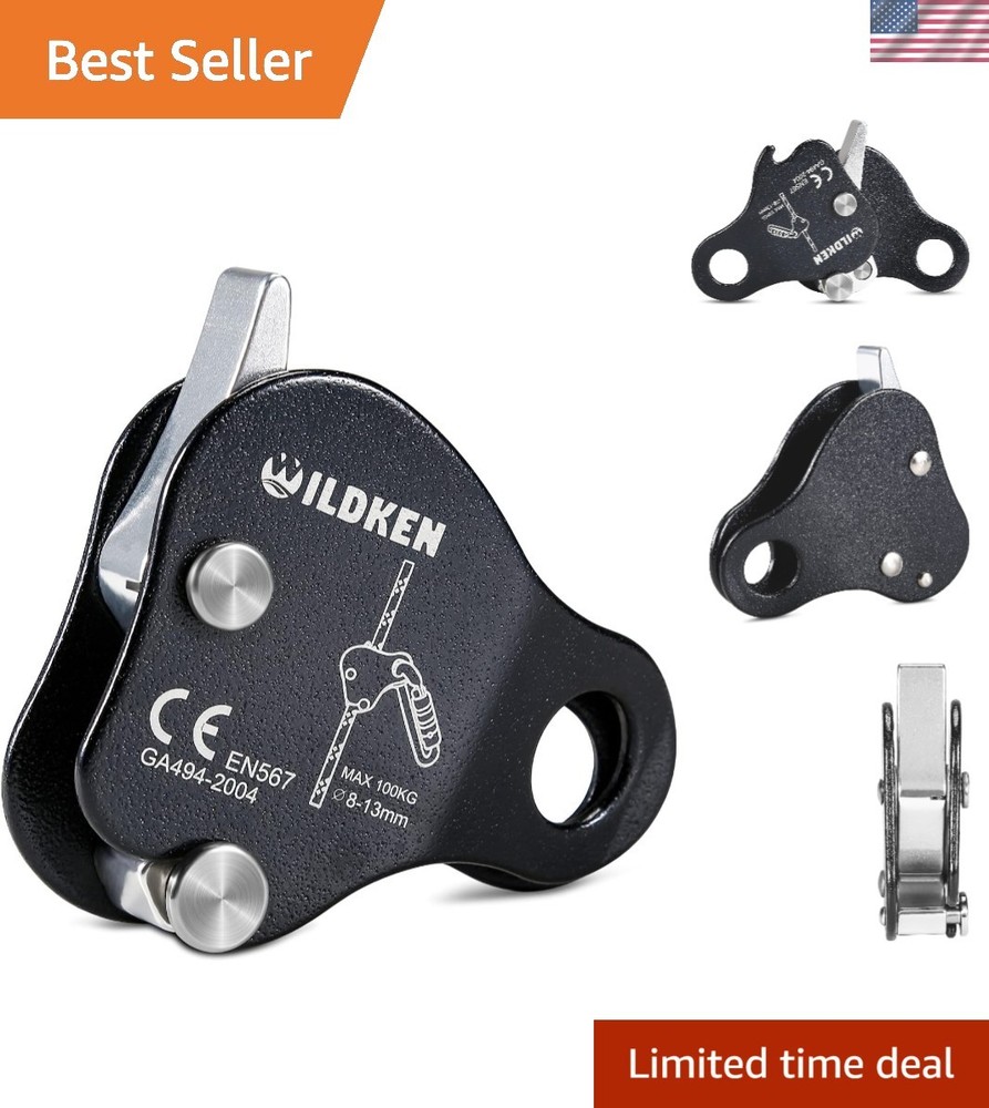 Climbing Fall Protection Belay Device Climbing Rope Grab for Rock Climbing Mo…