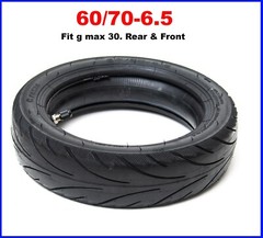 60/70-6.5 Tire & Tube for Ninebot G Max 30 Rear & Front Wheel Electric Scooter